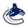 Vancouver Canucks - Whale With White C - Full Color Vinyl Sticker - Custom Size