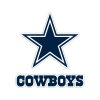 Dallas Cowboys - Star - Full Color Vinyl Sticker - Custom Size