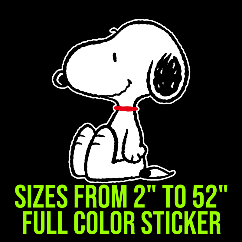 Snoopy - iPad Vinyl Decal Sticker - LondonDecal