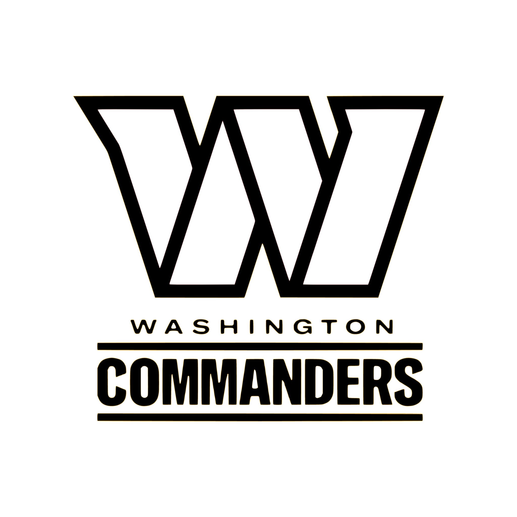 Washington Commanders Vinyl Sticker Biggest Decal Shop