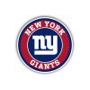 New York Giants - Dark Blue And Red Circle  - Full Color Vinyl Sticker - Custom Size