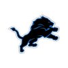 Detroit Lions -  Black Lion - Full Color Vinyl Sticker - Custom Size