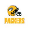 Green Bay Packers - Full Color Vinyl Sticker - Custom Size