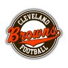 Cleveland Browns - Full Color Vinyl Sticker - Custom Size