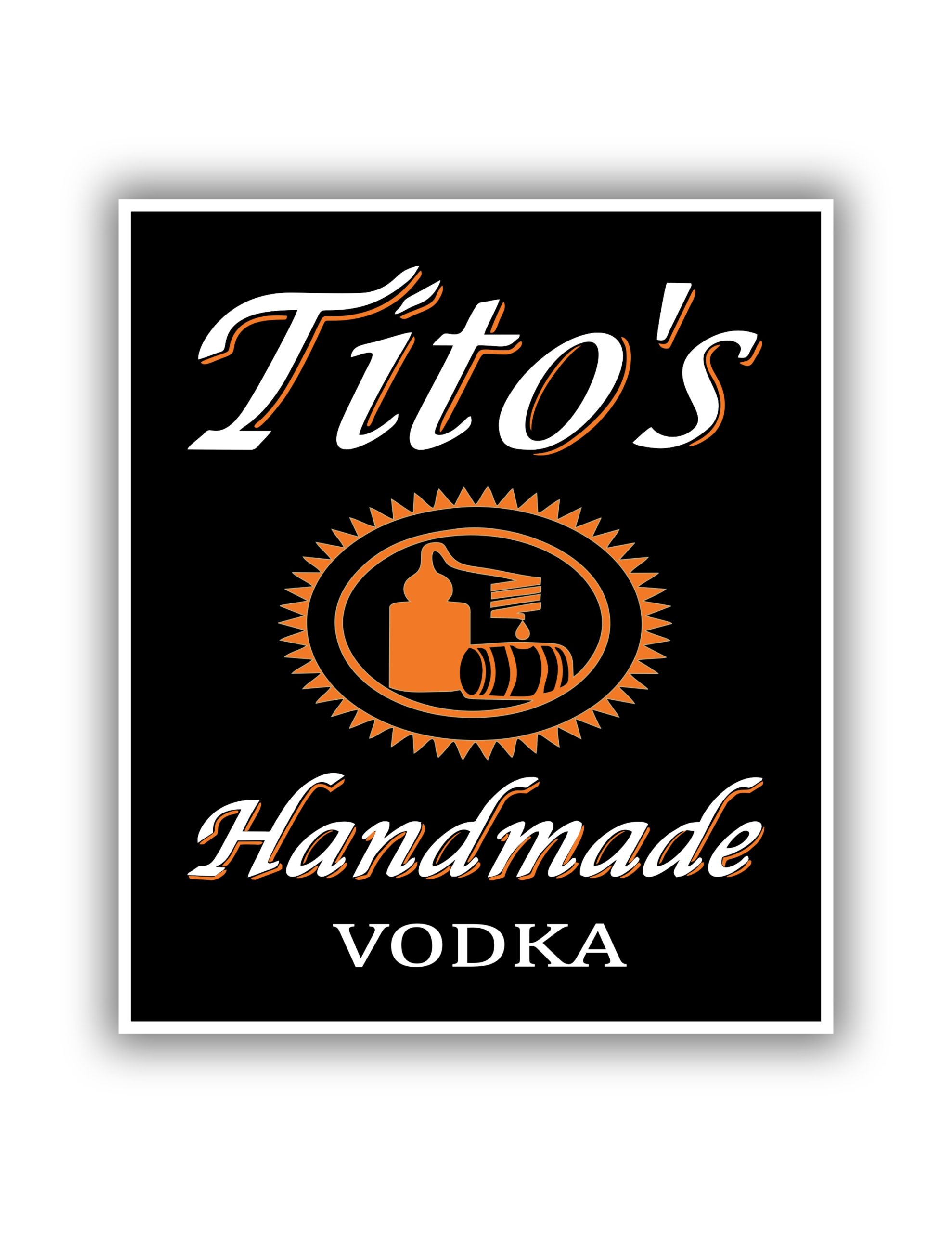 Tito’s Vodka – Full Color Vinyl Decal – Biggest Decal Shop