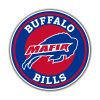 Buffalo Bills - Mafia Full Color Vinyl Sticker - Custom Size