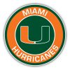 Miami Hurricanes Full Color Vinyl Decal - Custom Size