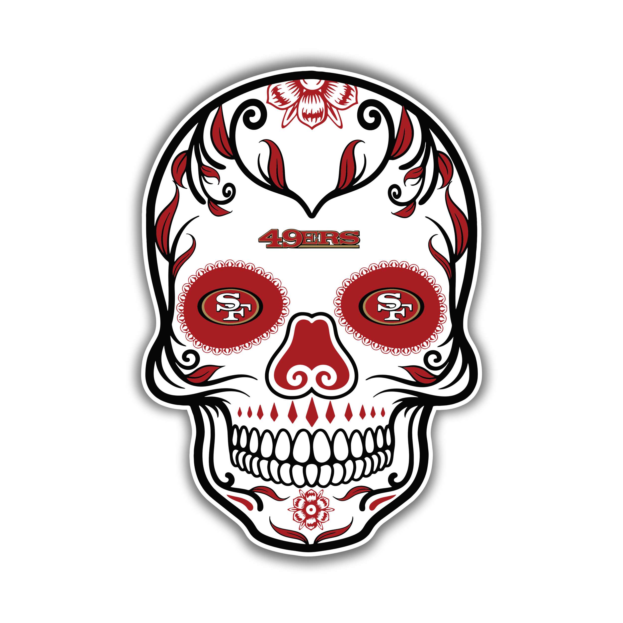 San Francisco 49ers 38 Decal Sticker