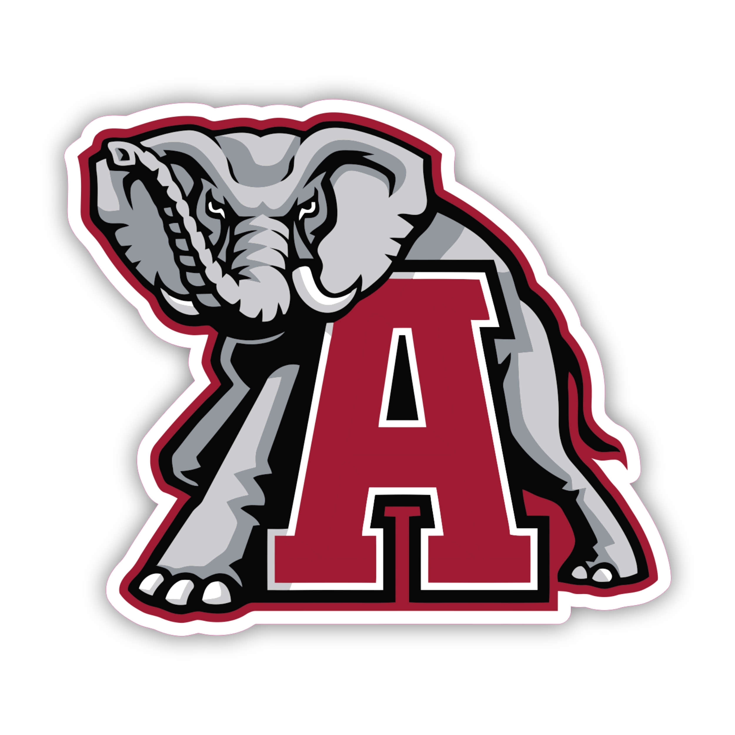 Alabama Decal, Alabama Crimson Tide Decal, Vinyl Decal, Car Decal, Sports  Car Decal, Football Decal, Yeti Tumbler Decal Sticker 