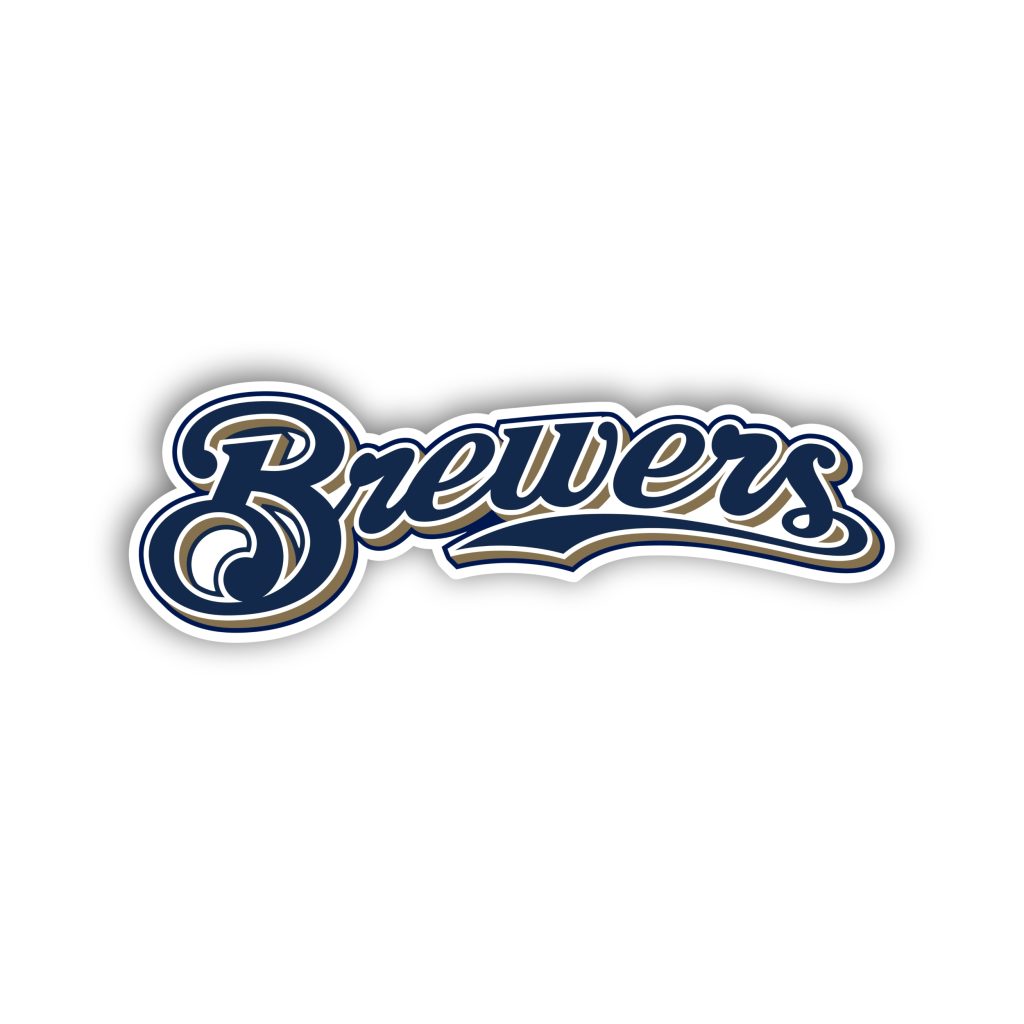 Milwaukee Brewers – Cursive Brewers – Temporary Tattoo – Biggest Decal Shop