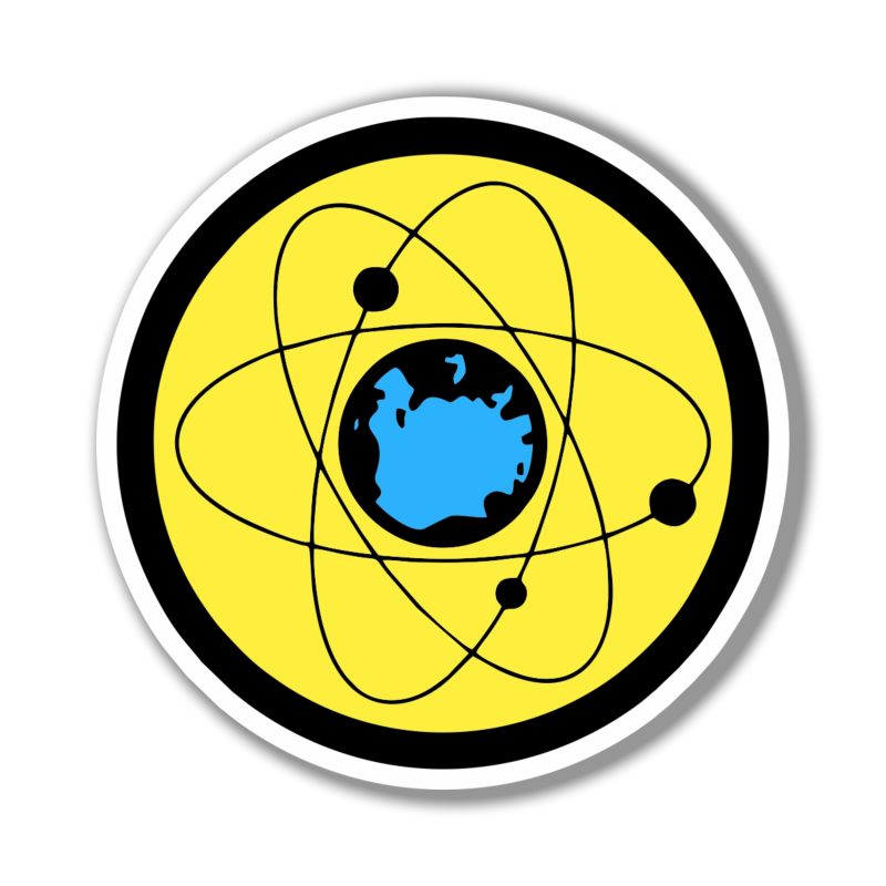 Beastie Boys - Intergalactic Logo - Full Color Vinyl Sticker - Custom Size