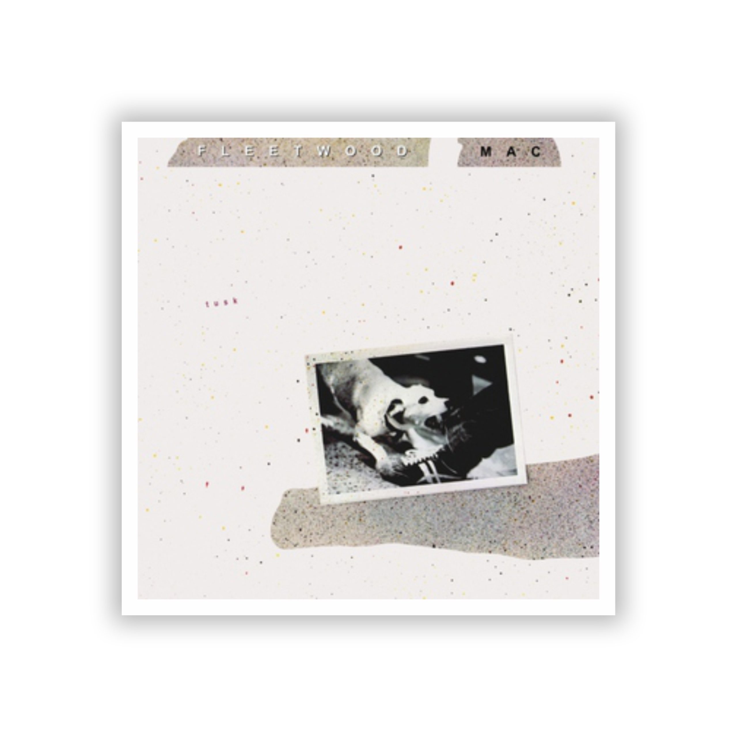 Fleetwood Mac - Tusk Album Cover - Full Color Vinyl Sticker - Custom Size