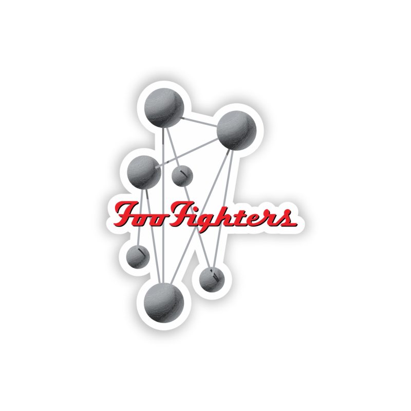Foo Fighters - The Colour And The Shape - Full Color Vinyl Sticker - Custom Size