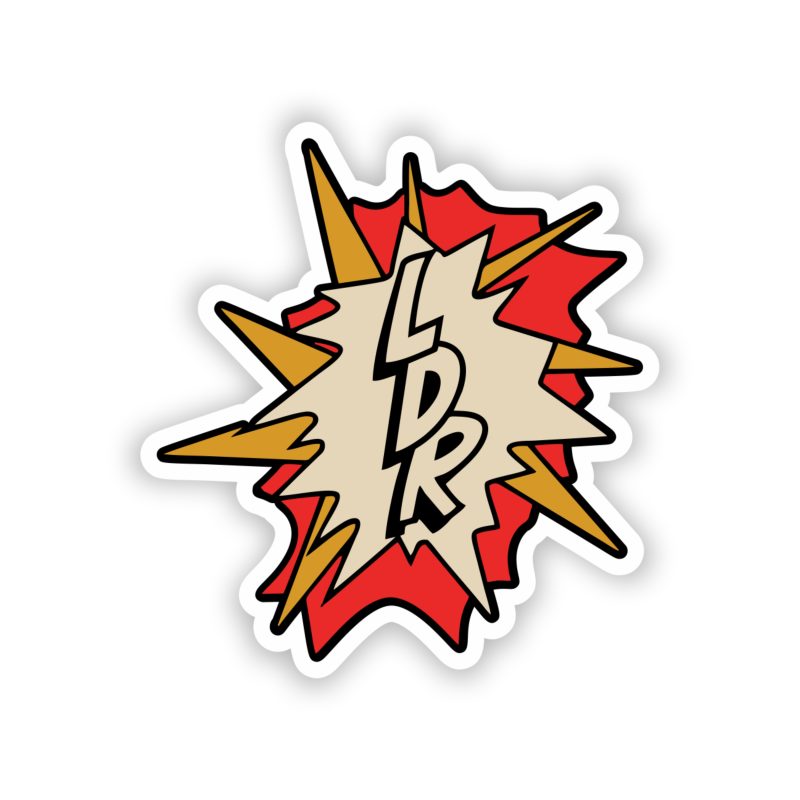 Lana Del Rey - LDR - Full Color Vinyl Sticker - Custom Size