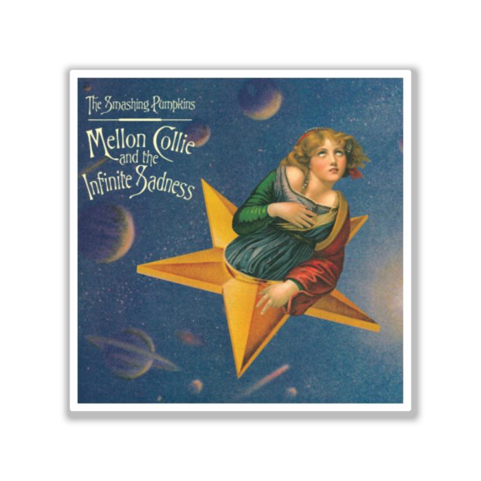 The Smashing Pumpkins - Mellon Collie And The Infinite Sadness Album Cover - Full Color Vinyl Sticker