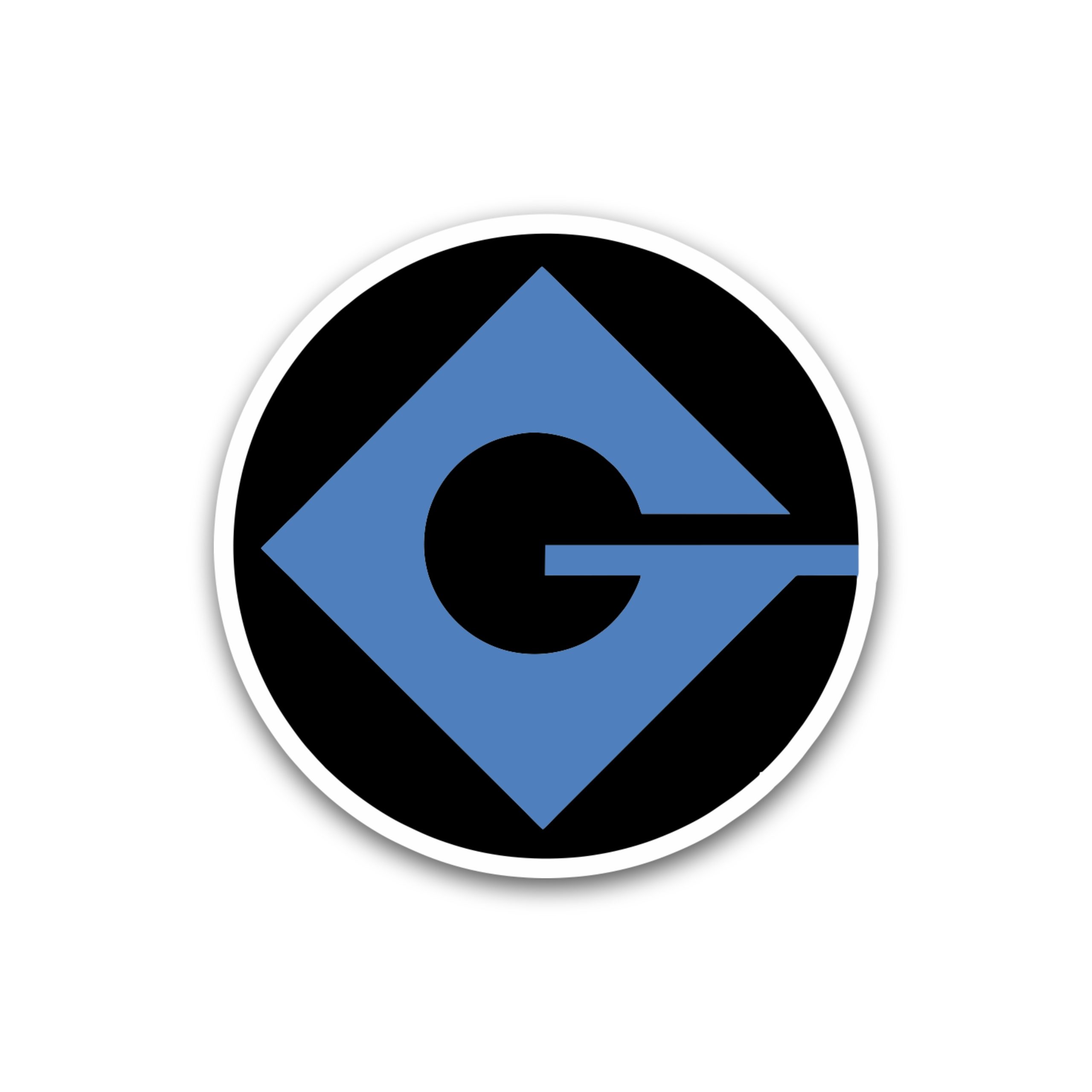 Despicable Me - Gru Logo - Full Color Vinyl Sticker - Custom Size