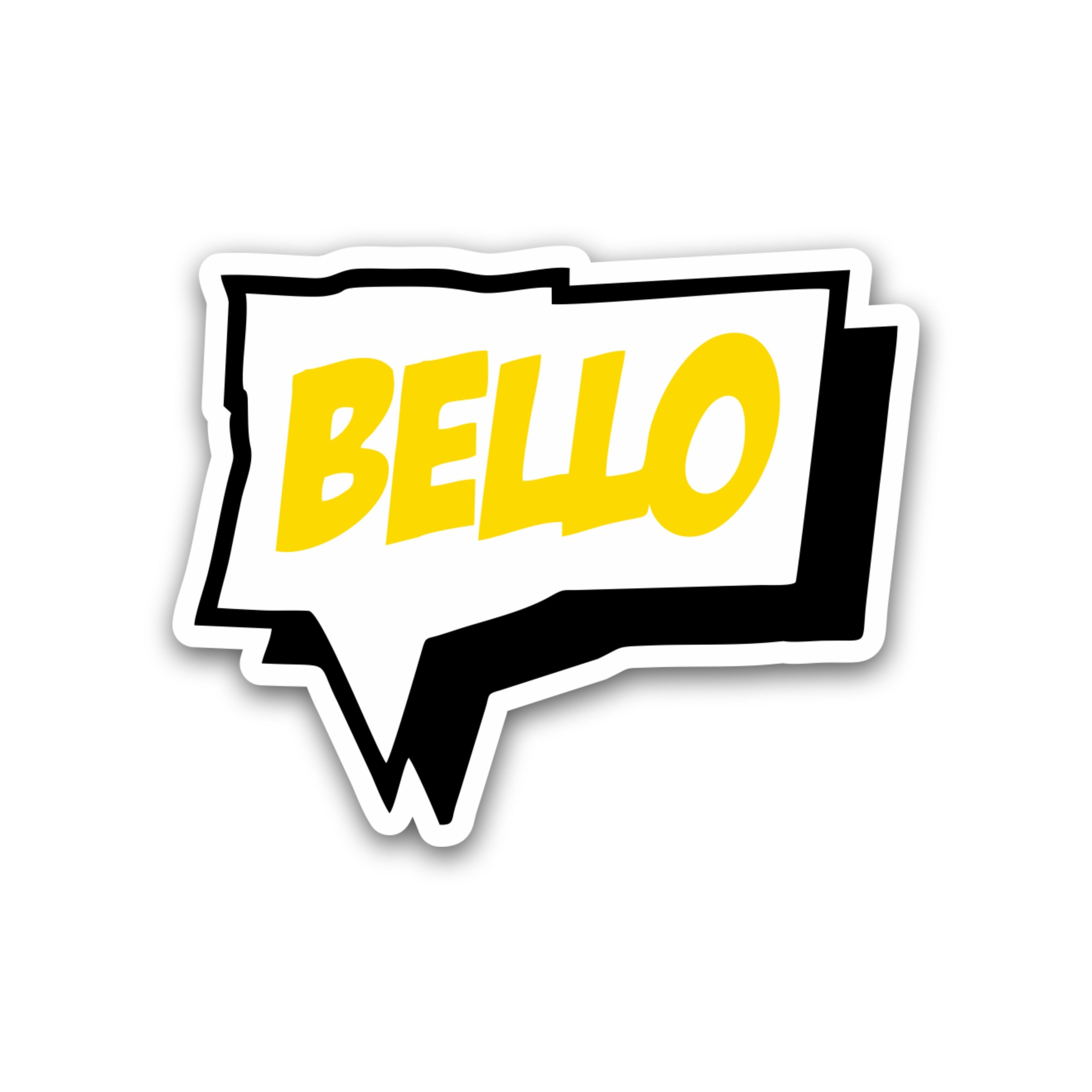 Despicable Me - Bello - Full Color Vinyl Sticker - Custom Size
