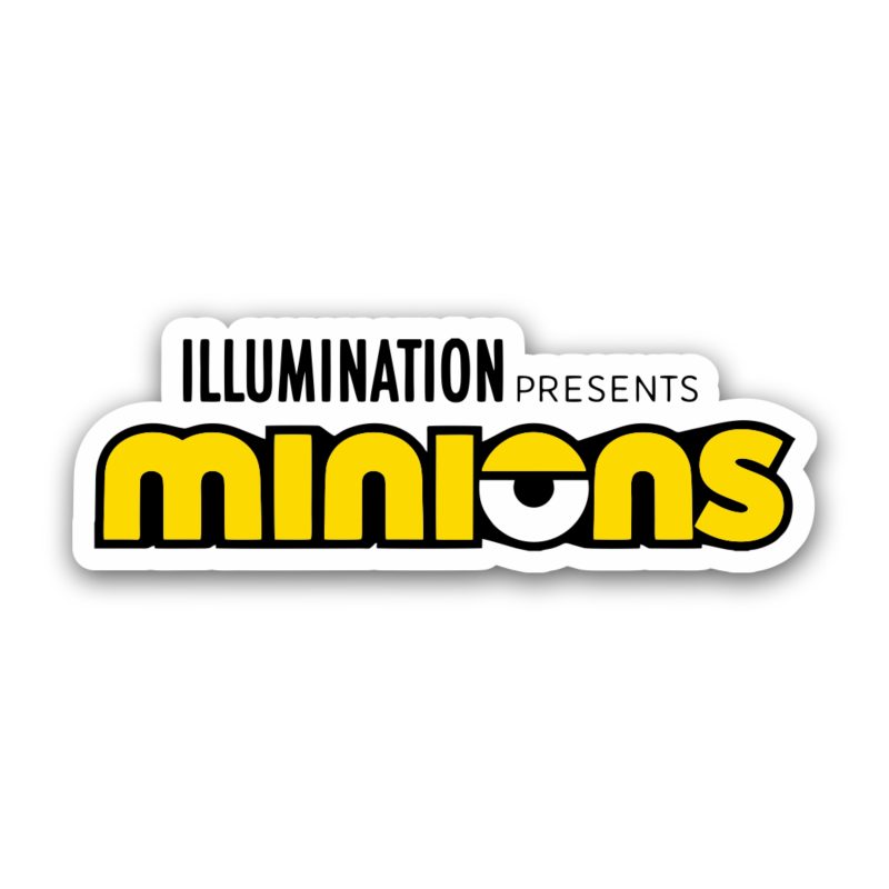 Despicable Me - Illumination Presents - Full Color Vinyl Sticker - Custom Size