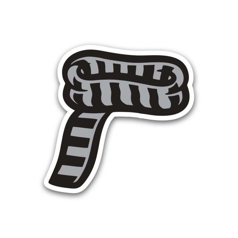 Despicable Me - Gru Scarf - Full Color Vinyl Sticker - Custom Size