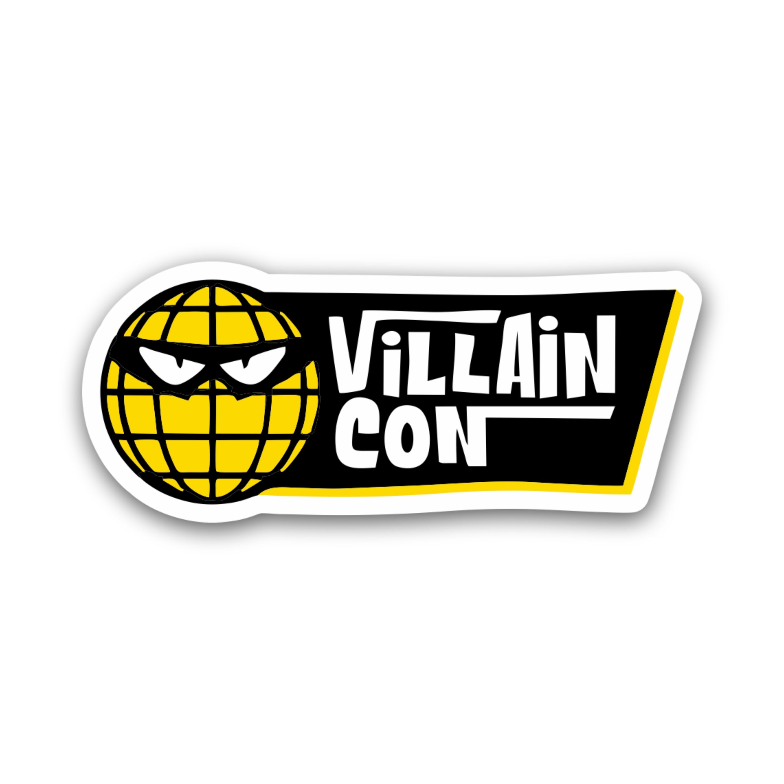 Despicable Me - Villain Con Logo - Full Color Vinyl Sticker - Custom Size