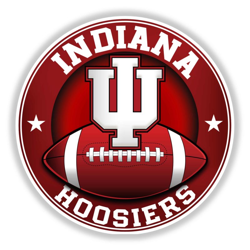 Indiana Hoosiers Full Color Vinyl Decal - Custom Size