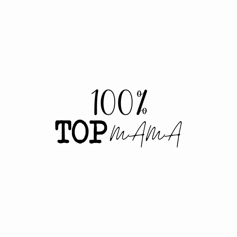 100% Top Mama - Vinyl Decal