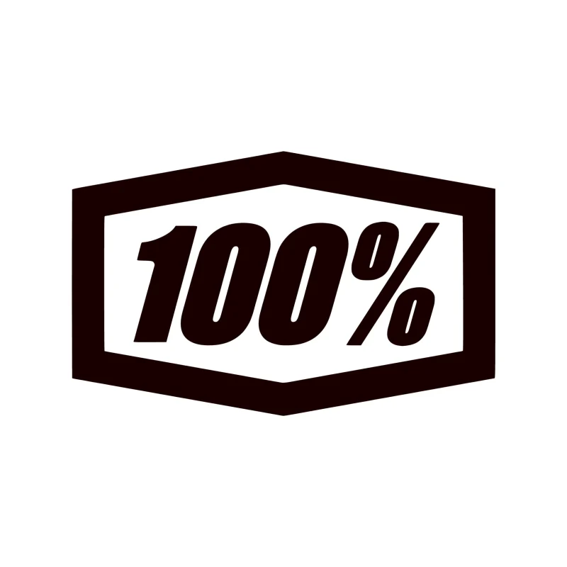 100% Vinyl Decal - Custom Size