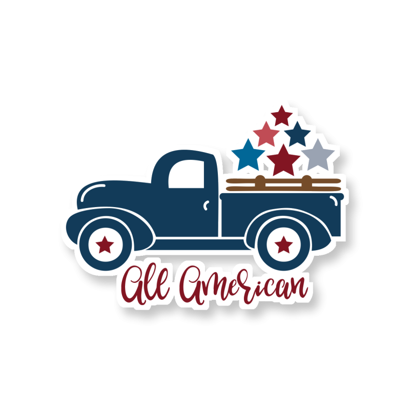 All American - Temporary Tattoo