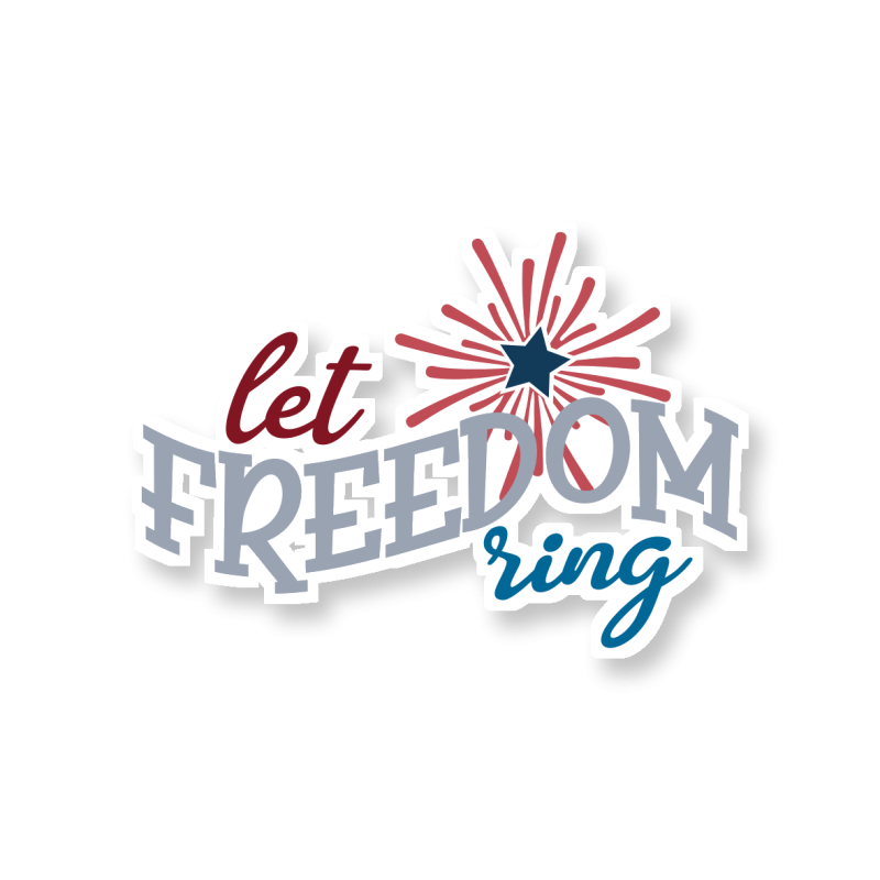 Let Freedom Ring - Temporary Tattoo