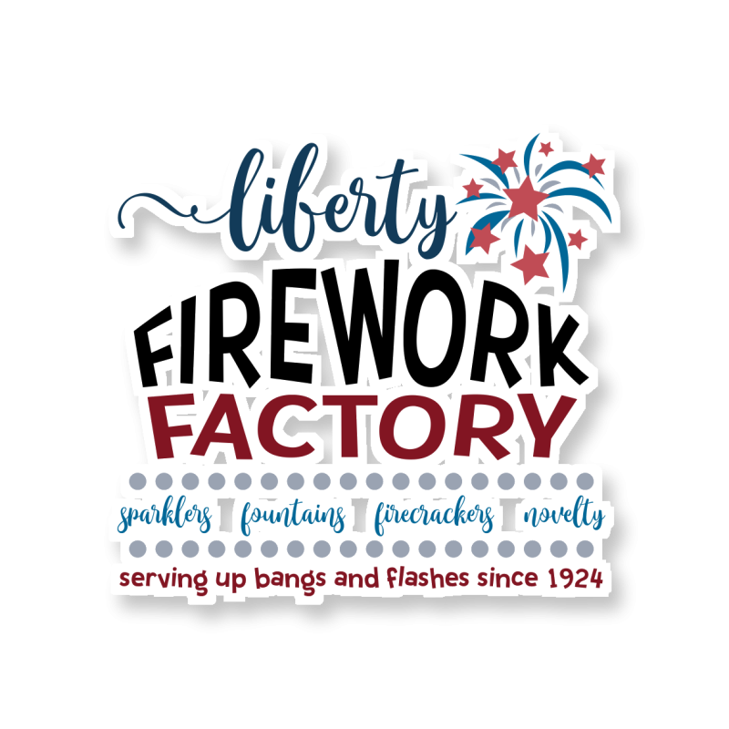 Firework Factory - Temporary Tattoo