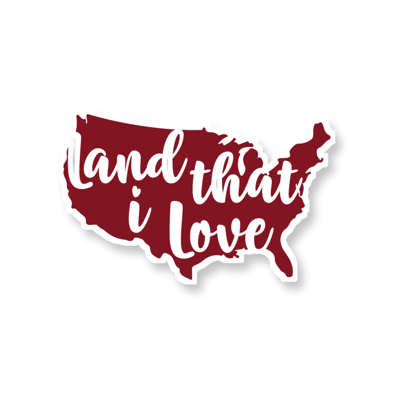 Land that I Love - Temporary Tattoo