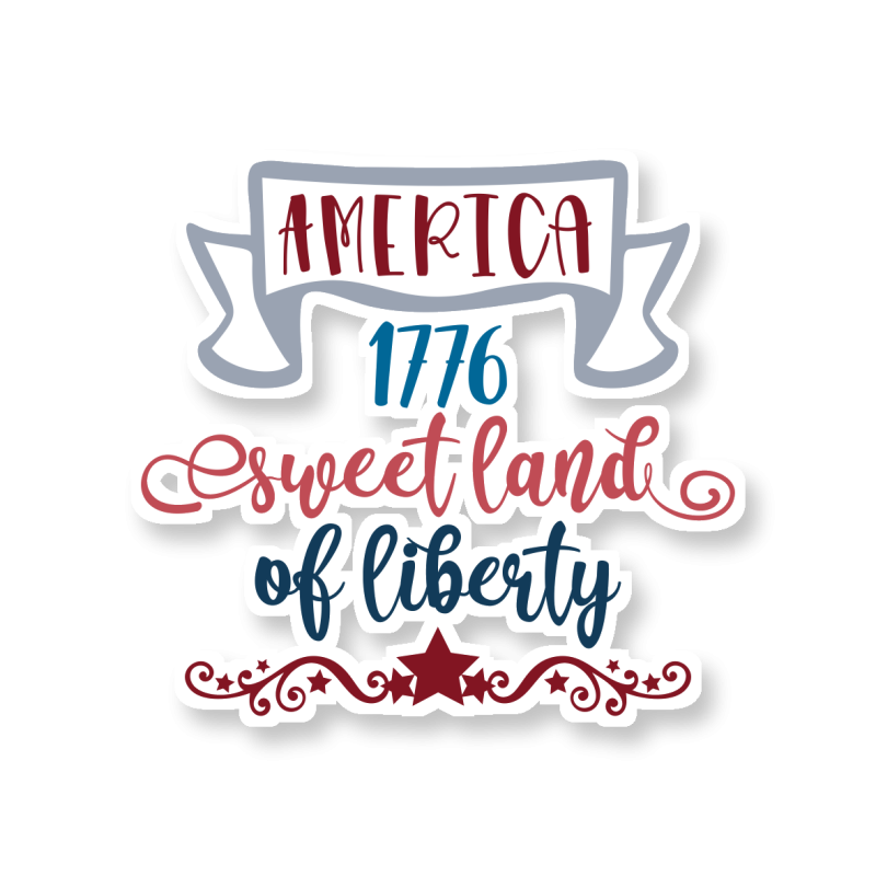 Sweet Land of Liberty - Temporary Tattoo