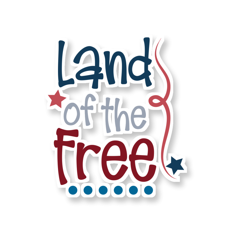 Land of the Free - Temporary Tattoo