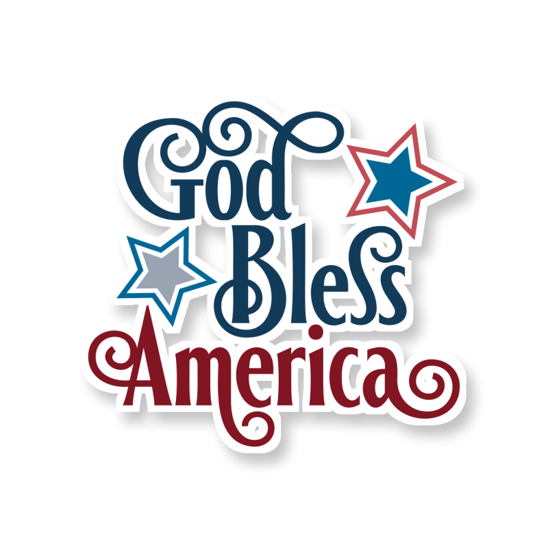 God Bless America - Temporary Tattoo