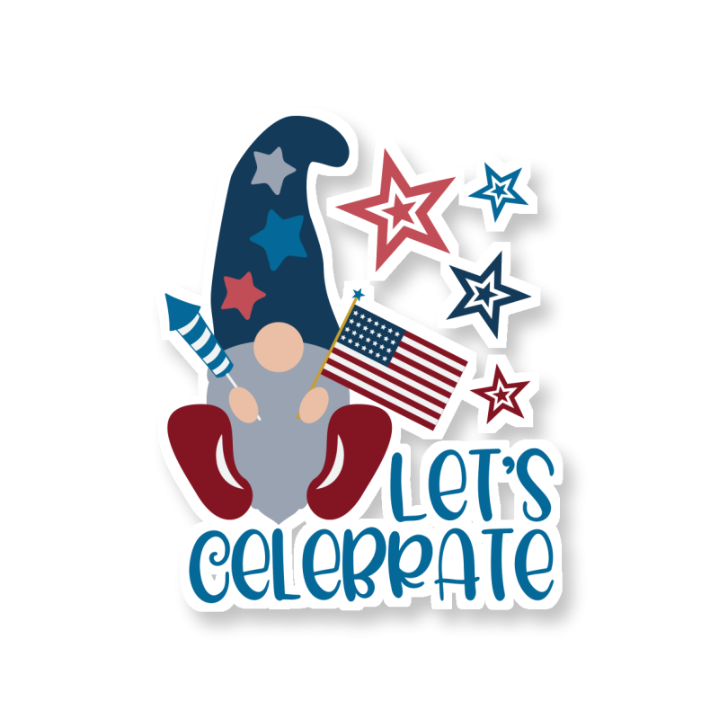 Lets Celebrate - Temporary Tattoo