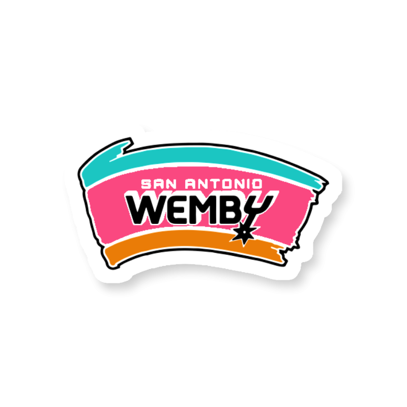 San Antonio Spurs - Wemby - Temporary Tattoo