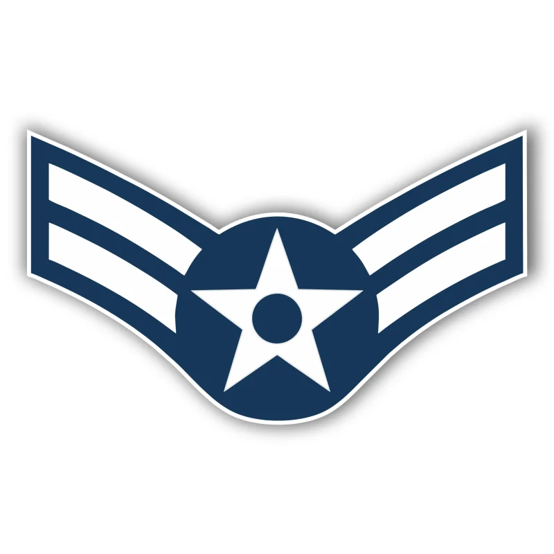 Air Force - A1C - Iron On DTF Transfer - Custom Size