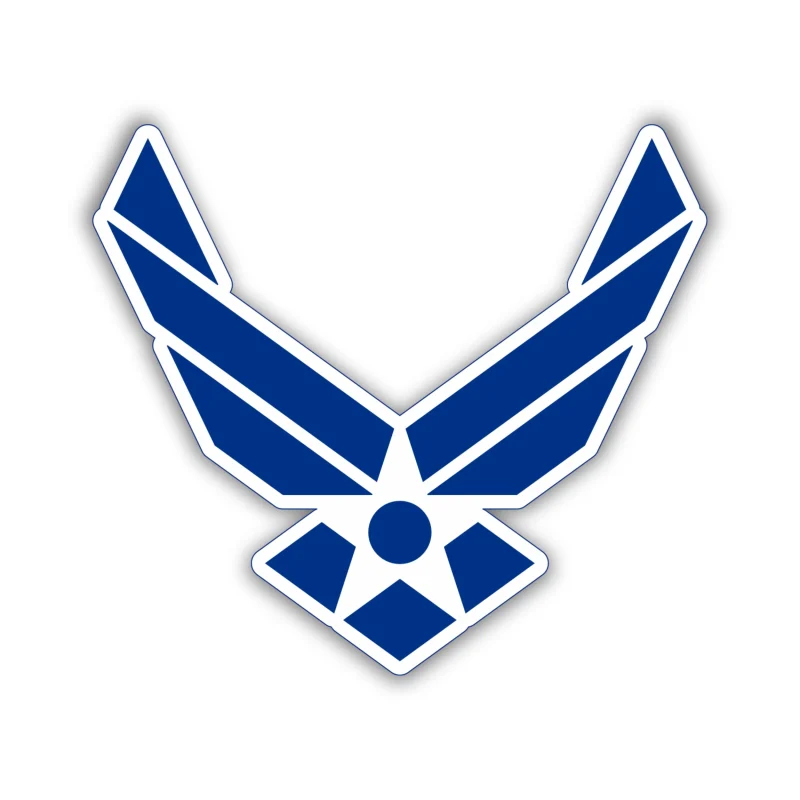 Air Force Full Color Vinyl Decal