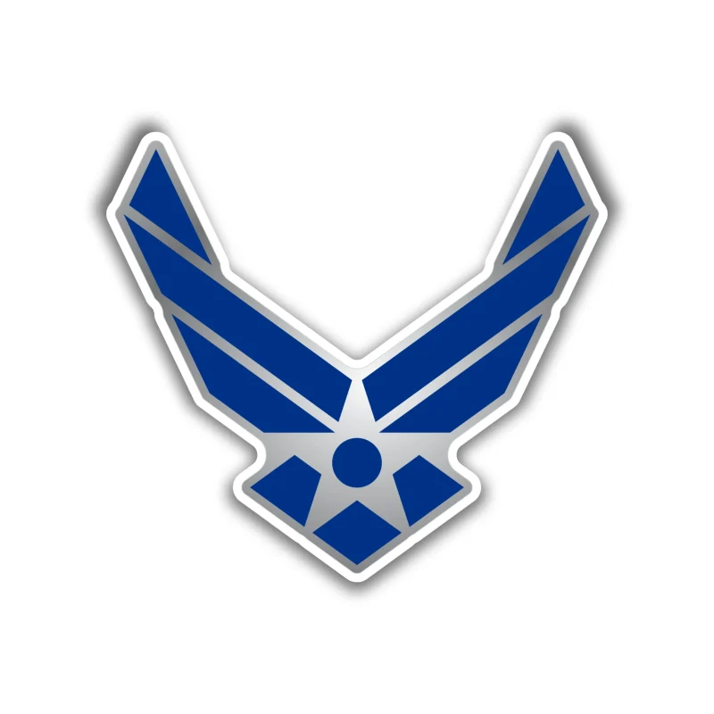 Air Force Full Color Vinyl Decal