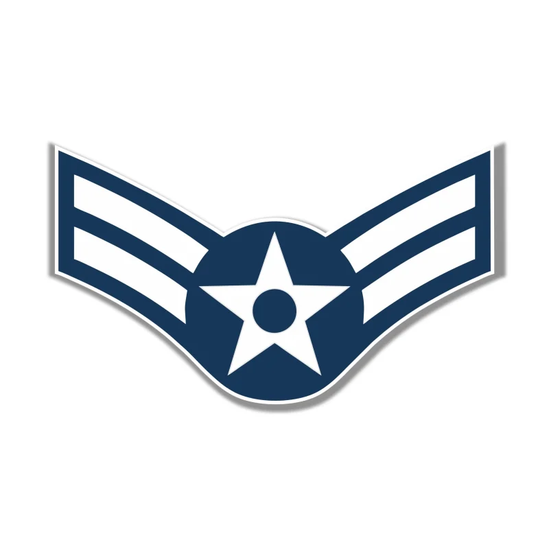 Air Force Full Color Vinyl Decal