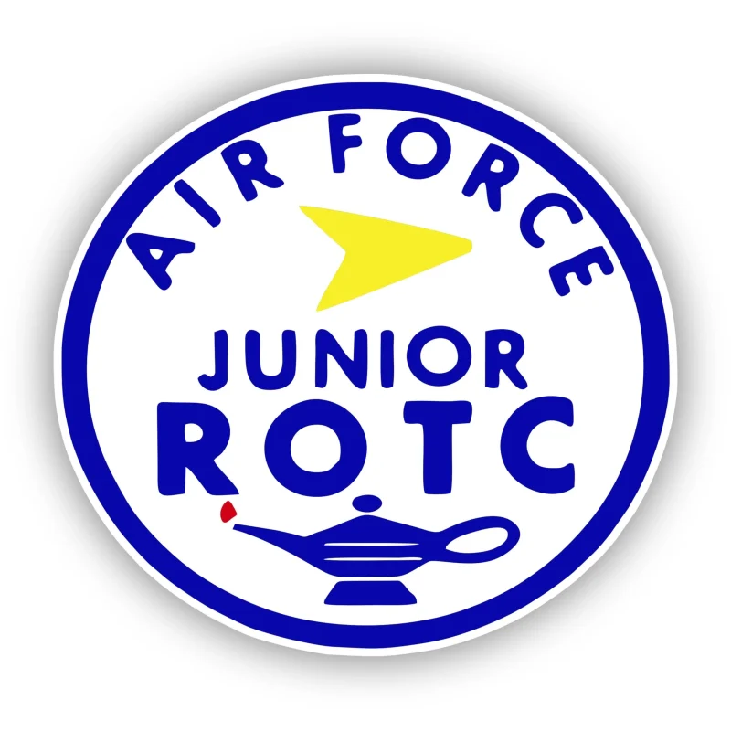 Air Force Junior ROTC - Full Color Vinyl Decal - Custom Size