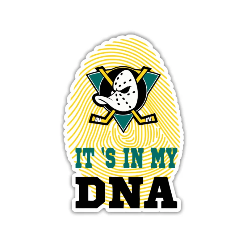 Anaheim Ducks - DNA - Iron On DTF Transfer - Custom Size