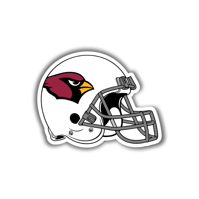 Arizona Cardinals - Helmet - Iron On DTF Transfer - Custom Size