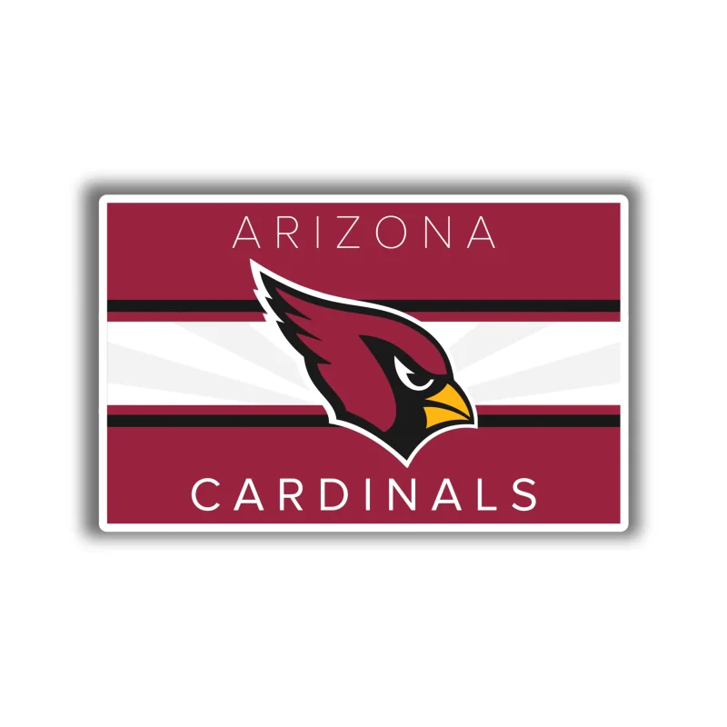 Arizona Cardinals - Iron On DTF Transfer - Custom Size