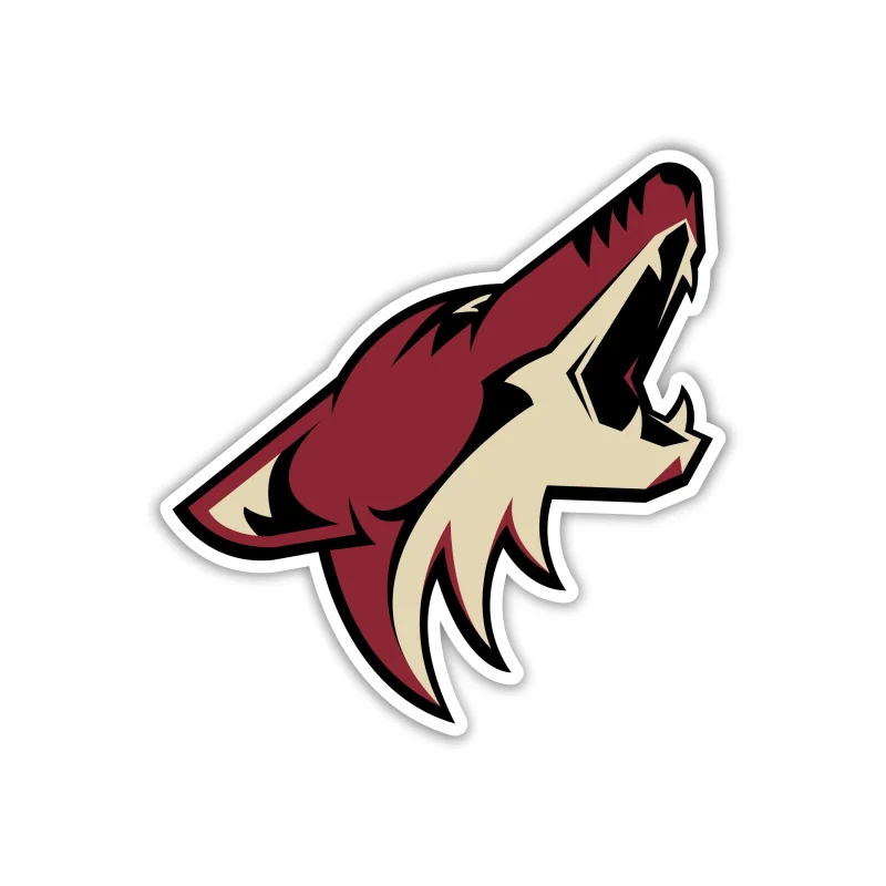 Arizona Coyotes - Coyote - Iron On DTF Transfer - Custom Size