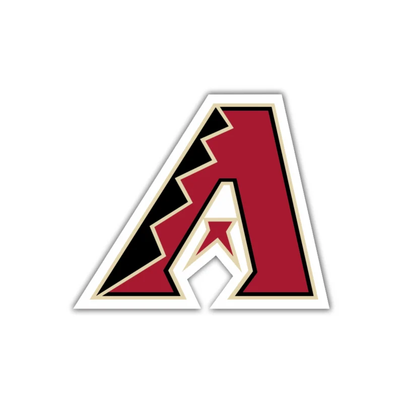 Arizona Diamondbacks - A - Iron On DTF Transfer - Custom Size