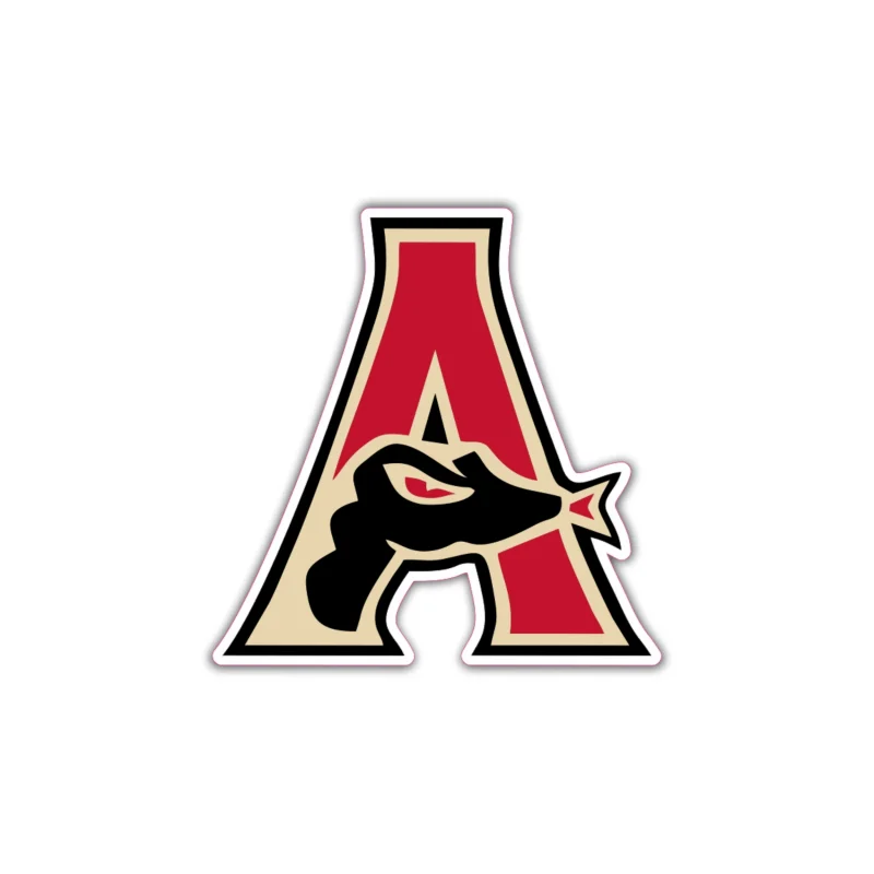 Arizona Diamondbacks - A with Snake -Iron On - Custom Size