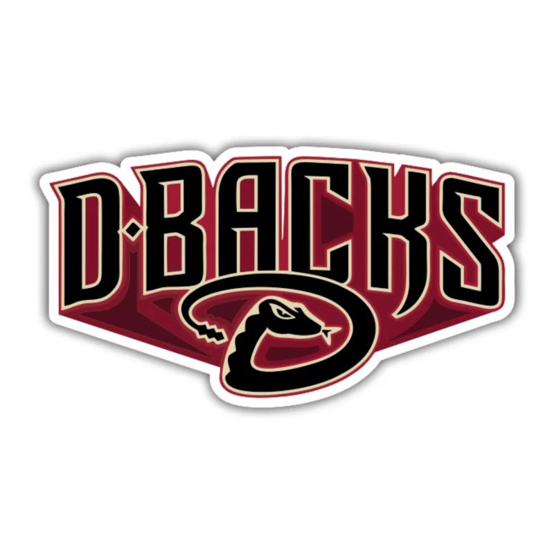 Arizona Diamondbacks - Dbacks Snake - Iron On DTF Transfer - Custom Size