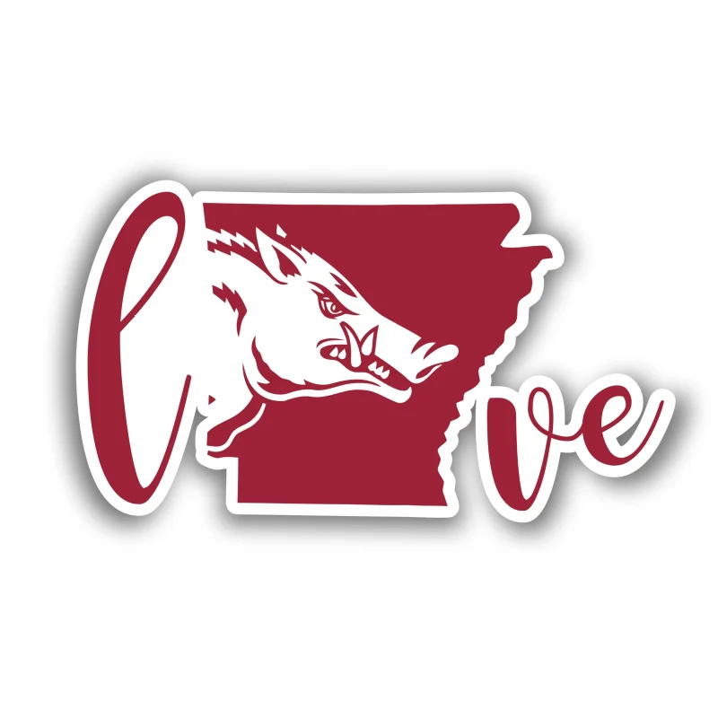 Arkansas Razorbacks - Iron On DTF Transfer - Custom Size
