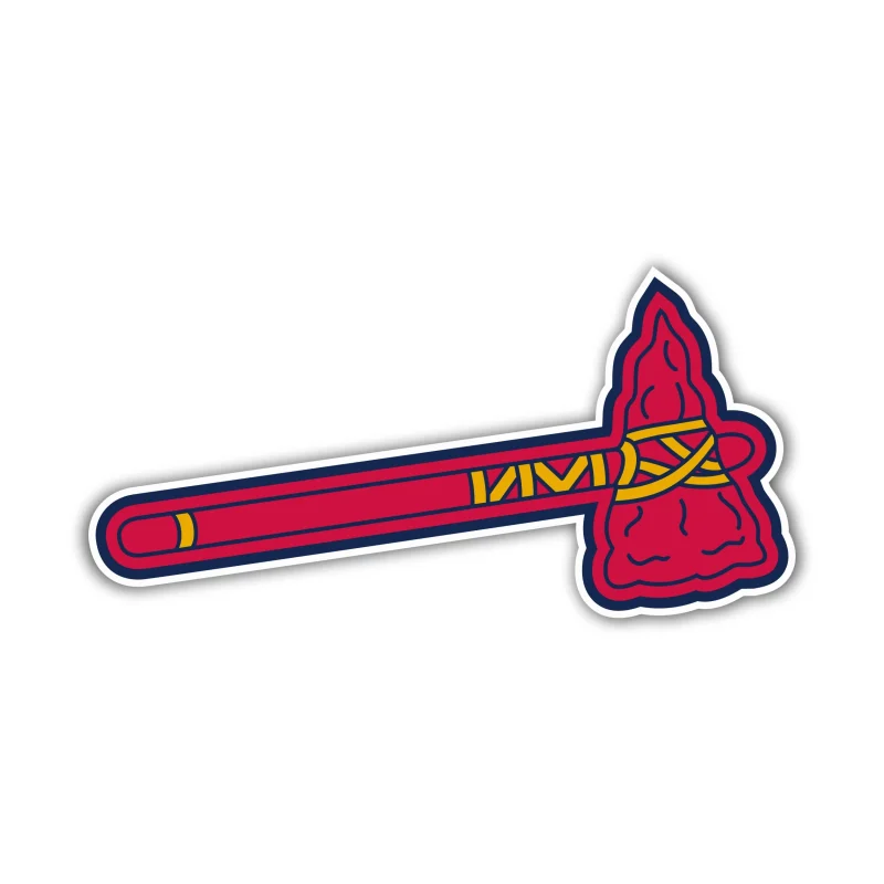 Atlanta Braves - Hatchet - Iron On DTF Transfer - Custom Size